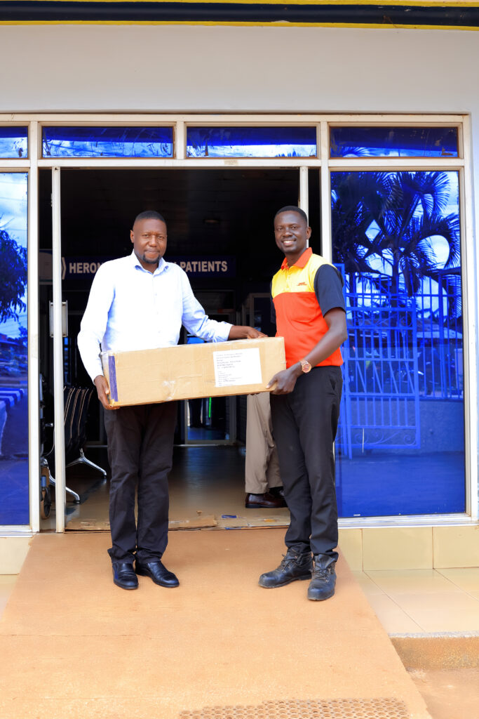 Consignment Arrival Marks Major Milestone in Hernia Project at Herona Community Hospital Kisoga