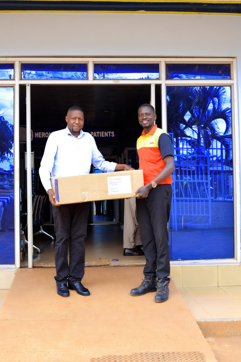 Consignment Arrival Marks Major Milestone in Hernia Project at Herona Community Hospital Kisoga